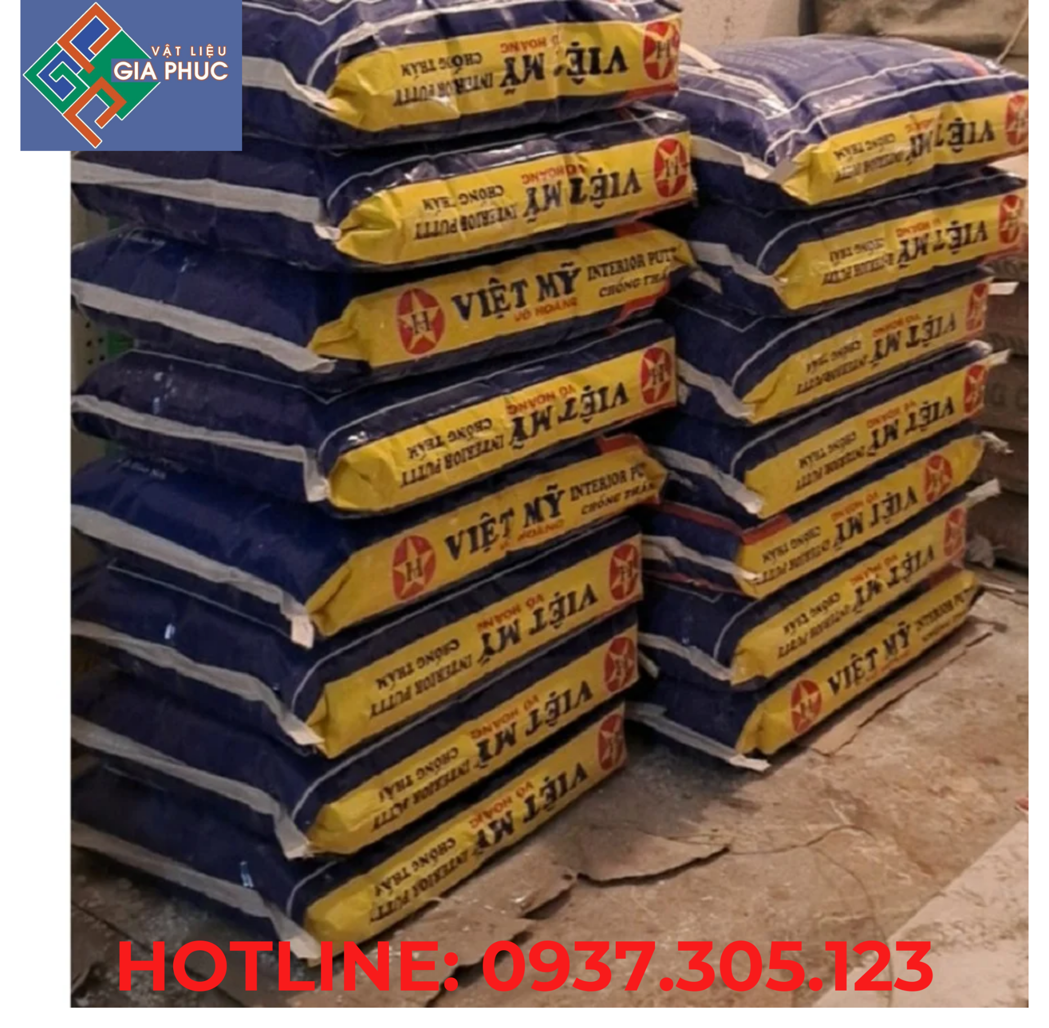 BỘT TRÉT VIỆT MỸ (40KG/BAO)