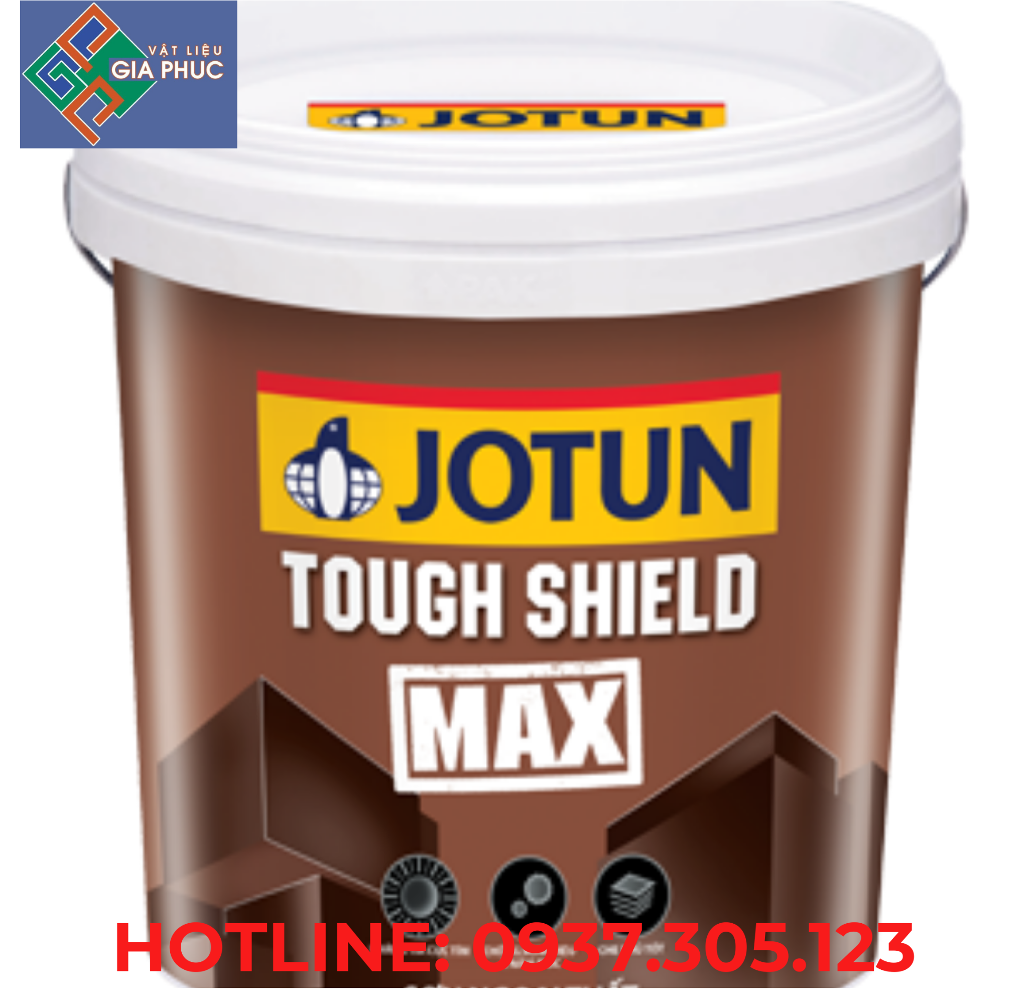 SƠN JOTUN NGOẠI THẤT TOUGHSHIELD MAX MÀU TRẮNG - 17L (THÙNG)