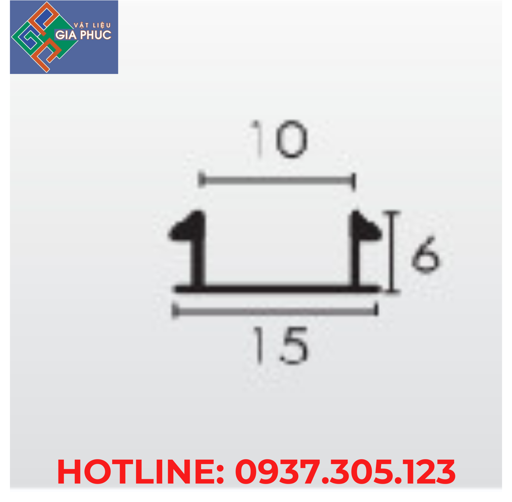 NẸP CHỈ U10 (2M/CÂY)