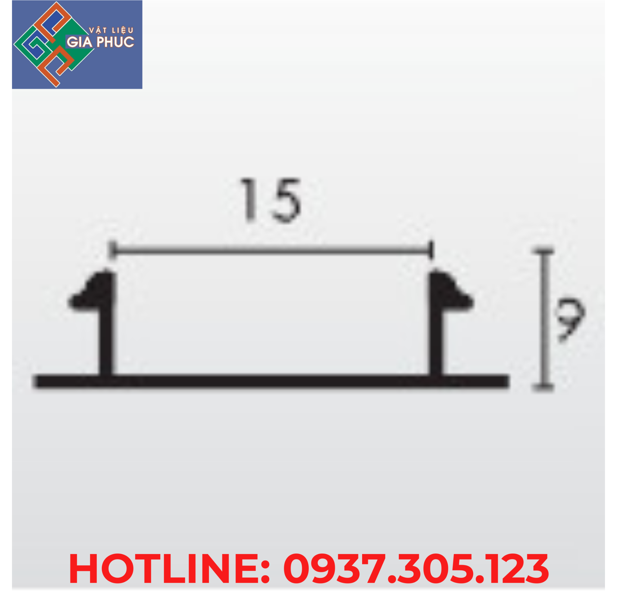 NẸP CHỈ U15 (2M/CÂY)
