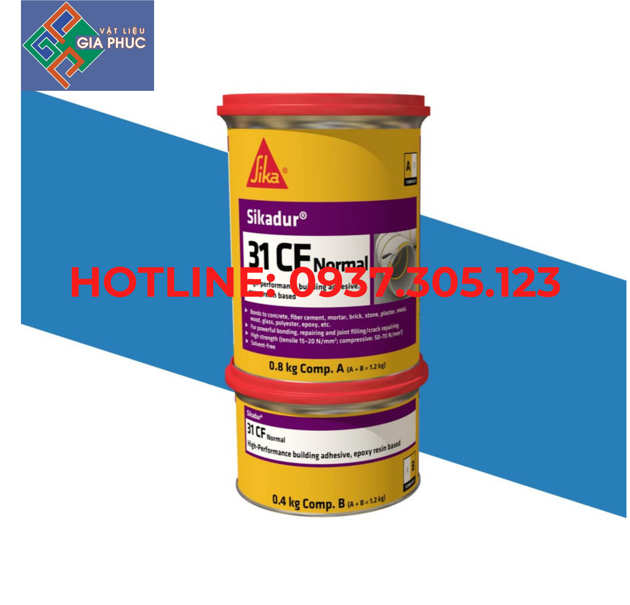 SIKADUR 31 CF NORMAL 1.2KG/BỘ