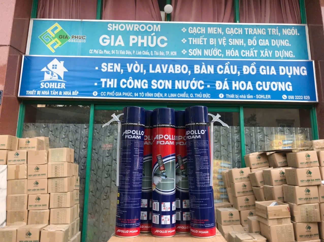 KEO BỌT NỞ FOAM APPOLO TRÁM VẾT NỨT LỚN - CÁCH NHIỆT, CÁCH ÂM, CHỐNG CHÁY