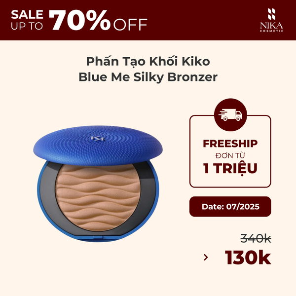 Phấn Tạo Khối Kiko Blue Me Silky Bronzer 6G