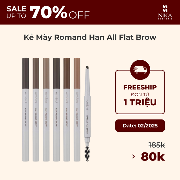 Kẻ Mày Romand Han All Flat Brow