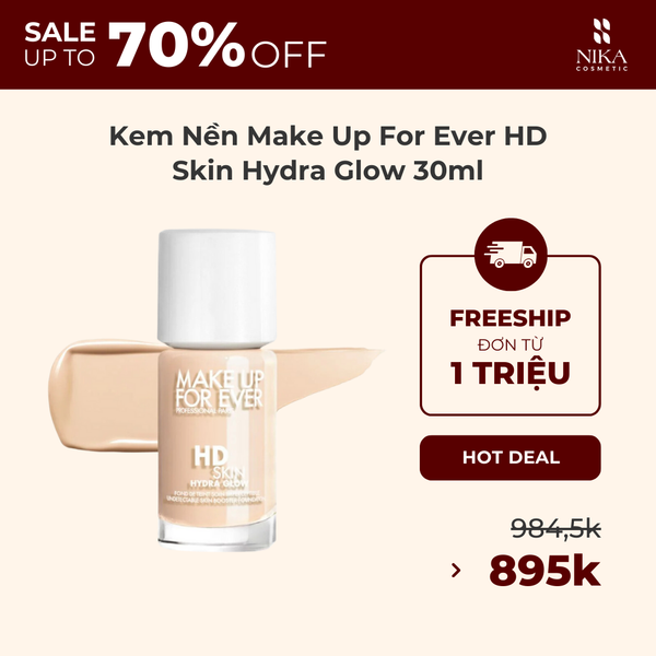 Kem Nền Make Up For Ever Hd Skin Hydra Glow 30ml