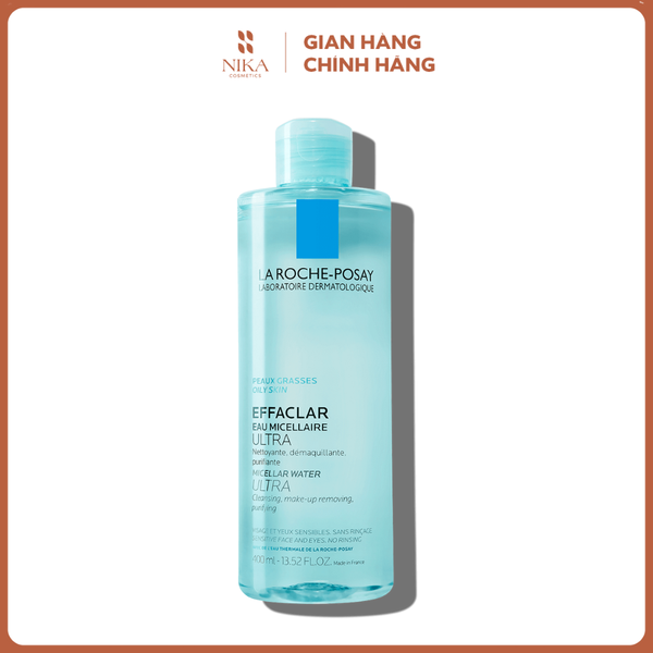 Nước Tẩy Trang La Roche Posay Effaclar Micellar Water Ultra Oily Skin 400Ml