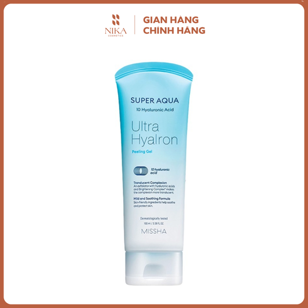 Tẩy Tế Bào Chết Missha Super Aqua Ultra Hyalron Peeling Gel 100Ml