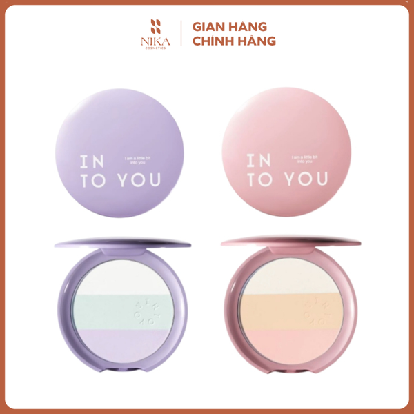 Phấn Phủ Nén Into You Three Colors Finishing Powder 7g