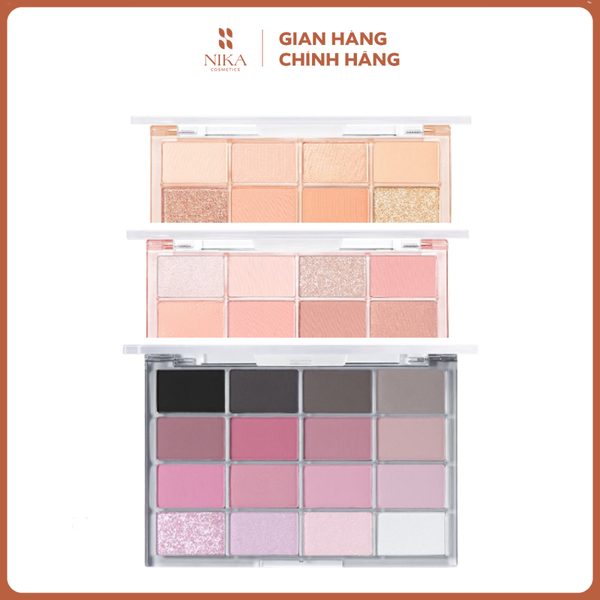 Bảng Mắt Wakemake Soft Blurring Eye Palette 16 Ô 14G