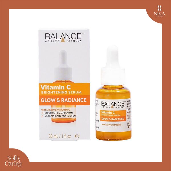 Serum Balance Vitamin C Brightening Glow & Radiance 30ml – Nika Cosmetics
