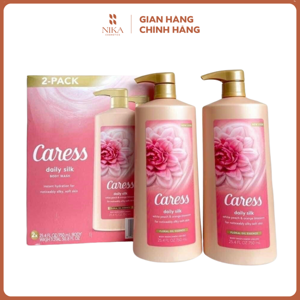 Sữa Tắm Caress Daily Silk 750Ml