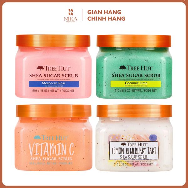 Tẩy Tế Bào Chết Body Tree Hut Shea Sugar Scrub 510G