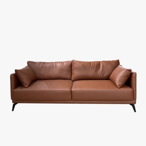 Sofa Văng Bọc Da Chân Sắt Hiện Đại – SF08