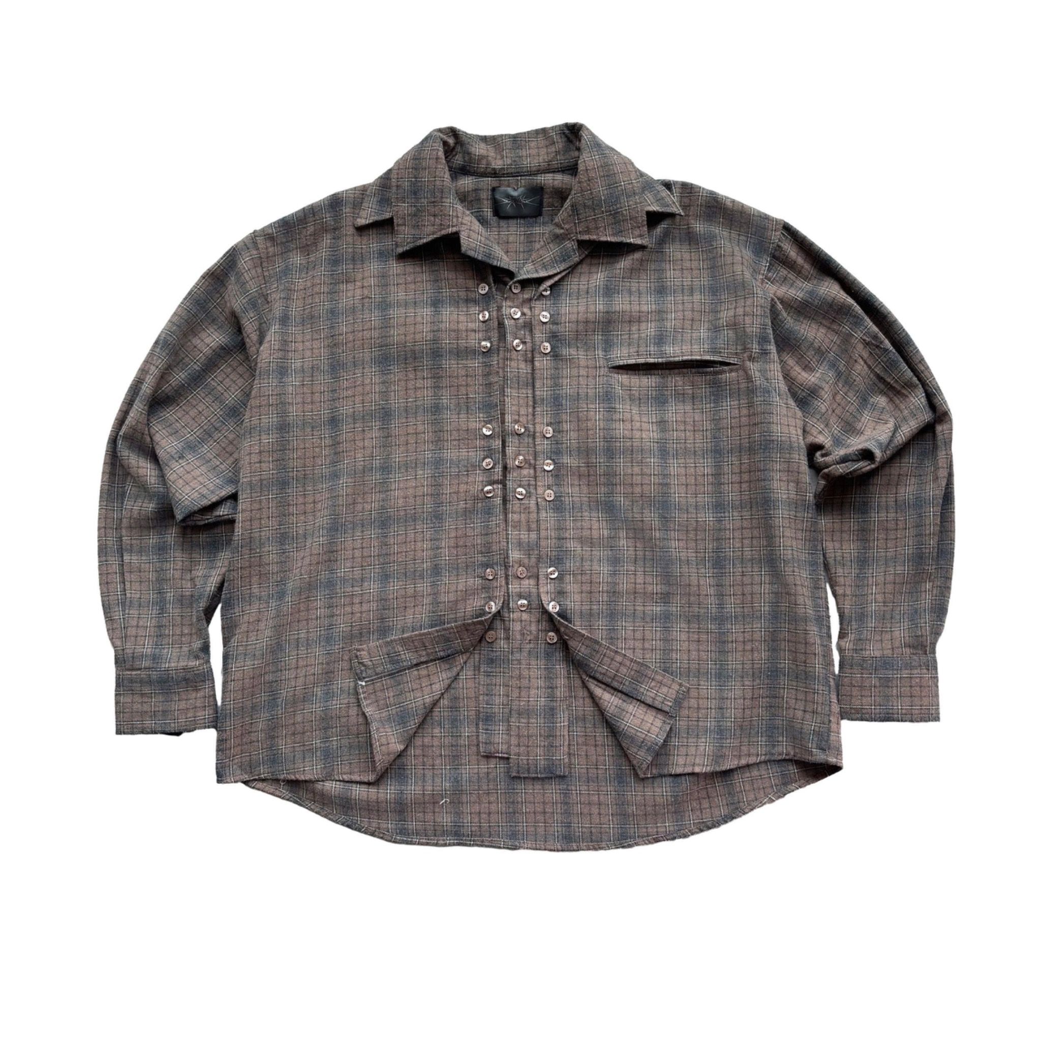 Buttons Flannel