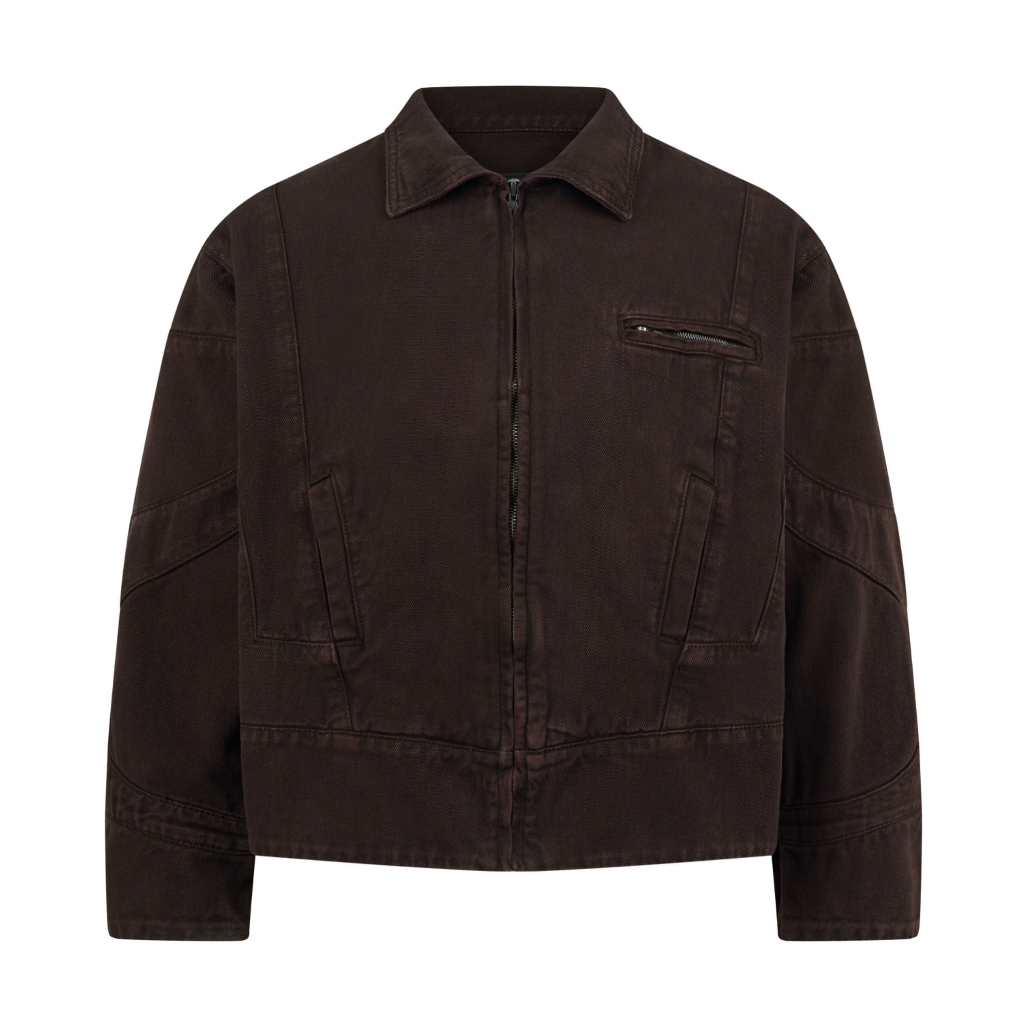 Choco Denim Jacket