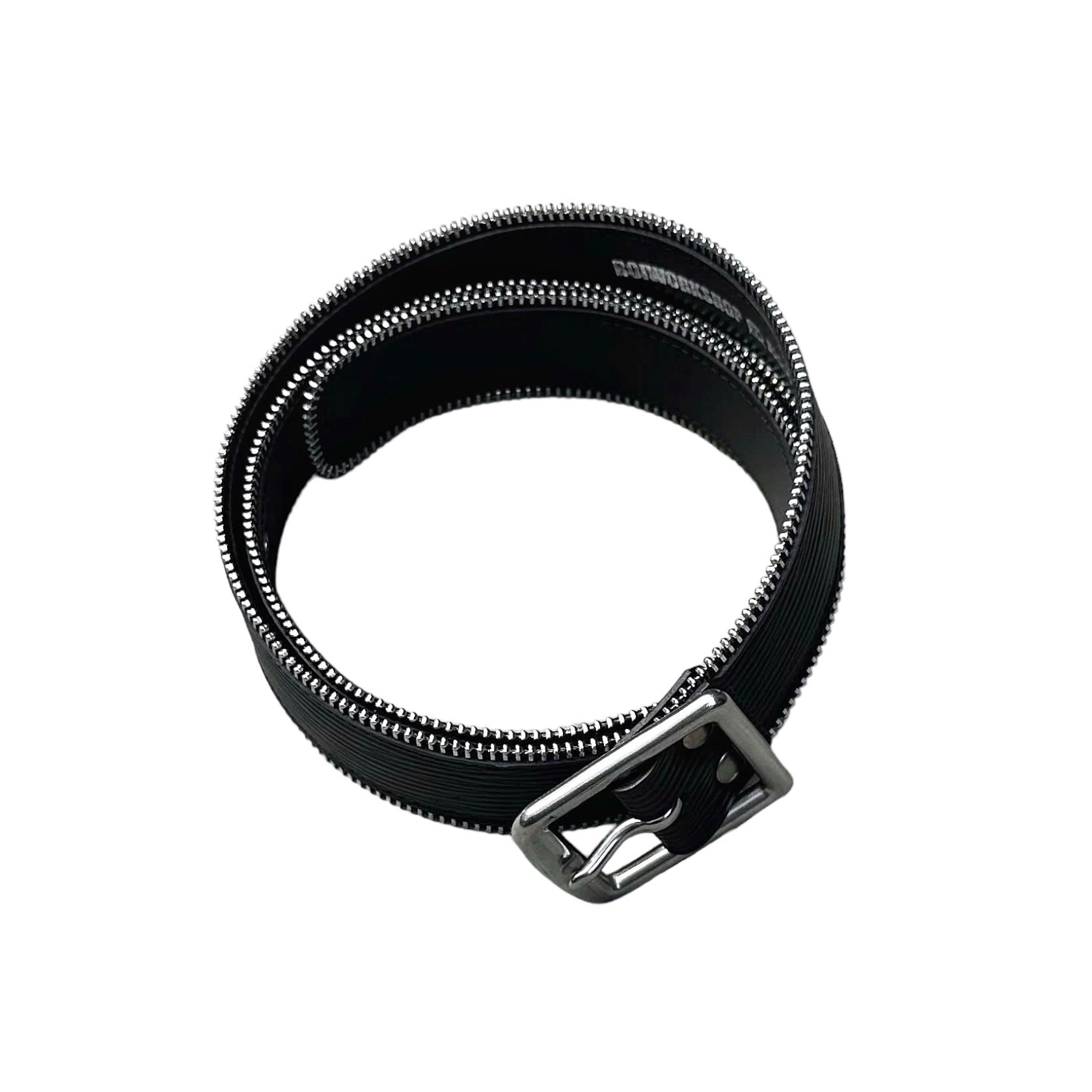 Zip Leather Belt