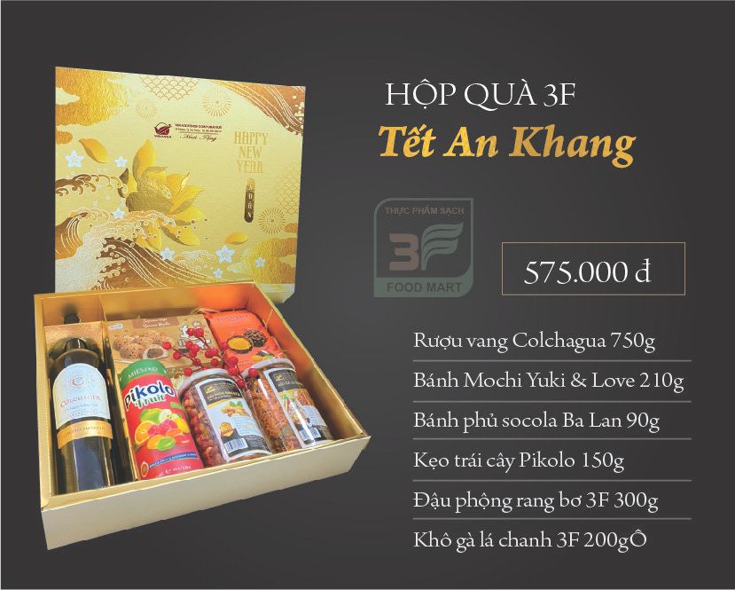  Hộp quà 3F - Tết An Khang 