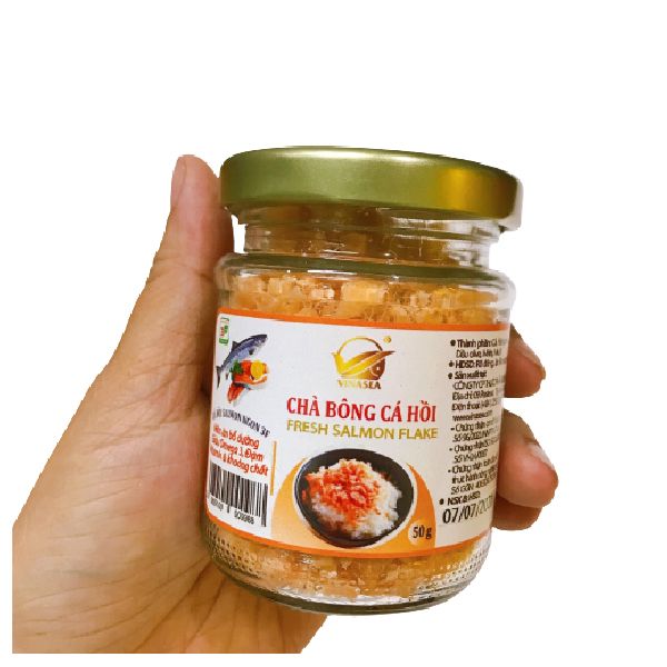 Ruốc cá hồi 3F 50g (hủ)