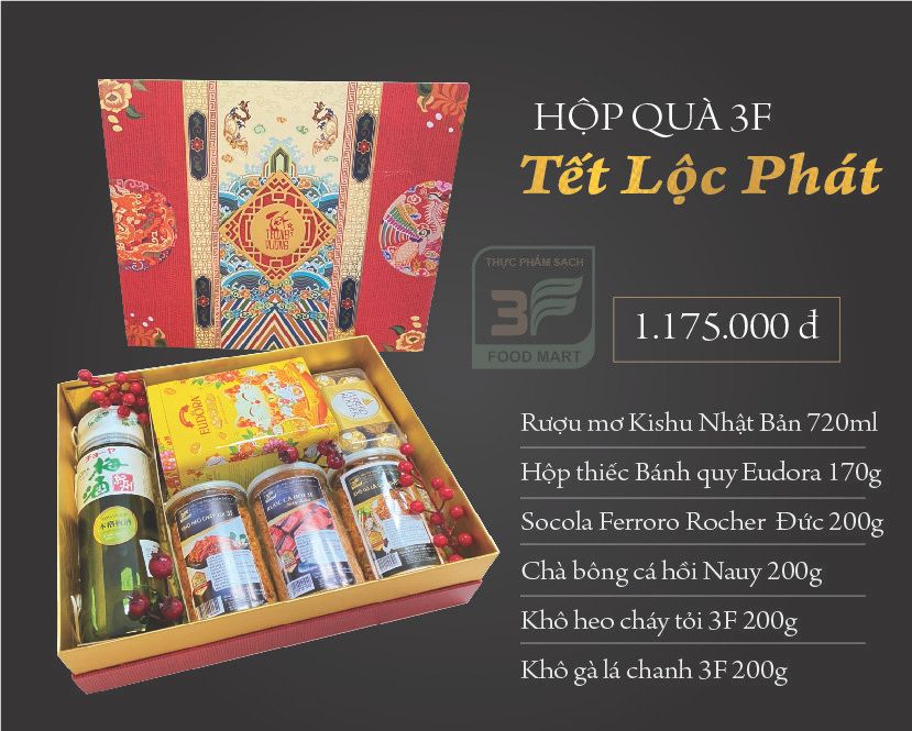  Hộp quà 3F - Tết Lộc Phát 