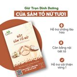  Bột sâm tố nữ nguyên chất GOCE - 120g (12 gói x 10g) 