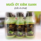  Muối ớt xiêm xanh 3F 160g (lốc 6 chai) 