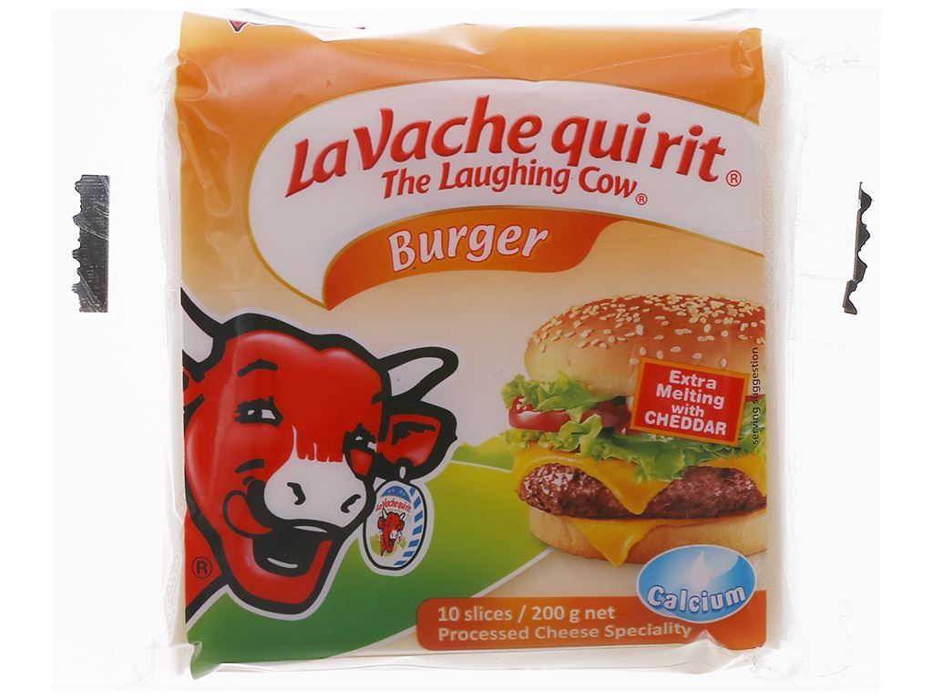 phô mai lát burger 200g (gói)