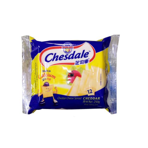 Phô mai lát chesdale cheddar vị sữa 250g (túi)