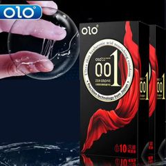 Bao cao su OLO 0,01 - Siêu mỏng và siêu trơn, đảm bảo cảm giác tự nhiên - Khuyến mãi hấp dẫn cho đơn hàng đầu tiên