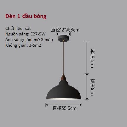 Đèn thả T020407