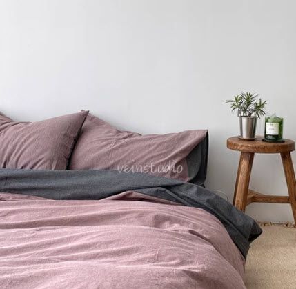Chăn ga gối chất liệu bông đũi