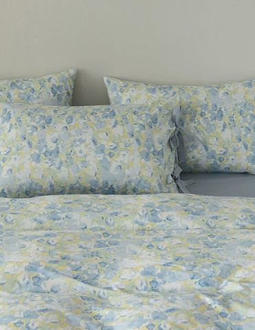 Chăn ga gối Pure cotton style hoa đồng quê