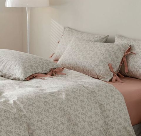 Chăn ga gối Pure cotton style hoa đồng quê