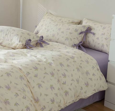 Chăn ga gối Pure cotton style hoa đồng quê