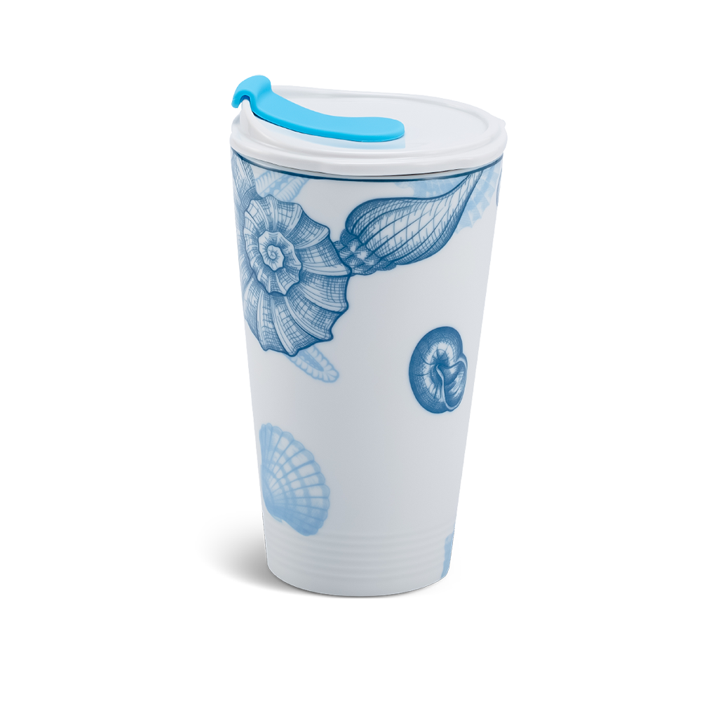 Ly sứ dưỡng sinh 0.48 L (K1) + nắp ống hút - Đại Dương