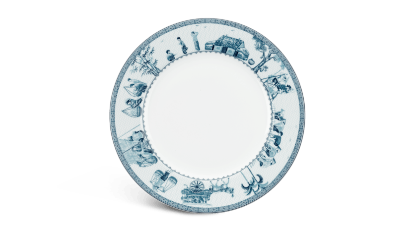 Dĩa tròn 25 cm - Jasmine - Thôn Dã