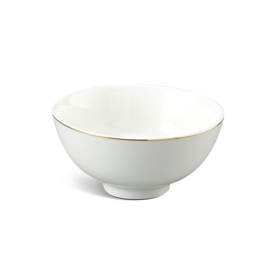 Chén cơm 11.5 cm bộ Jasmine - Viền chỉ vàng