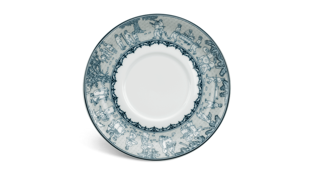 Dĩa lót tách 12 cm - Jasmine - Vinh Quy Nhạt