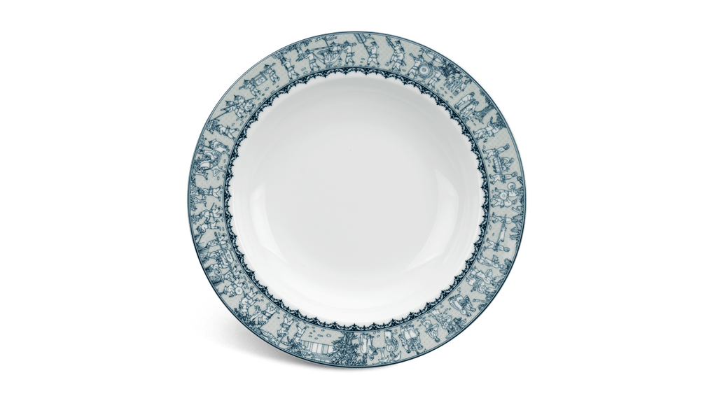 Dĩa súp 23 cm - Jasmine - Vinh Quy Nhạt