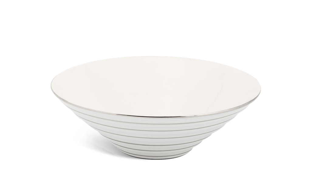 Tô thấp 25 cm - Ngọc Biển - Chỉ Bạch Kim
