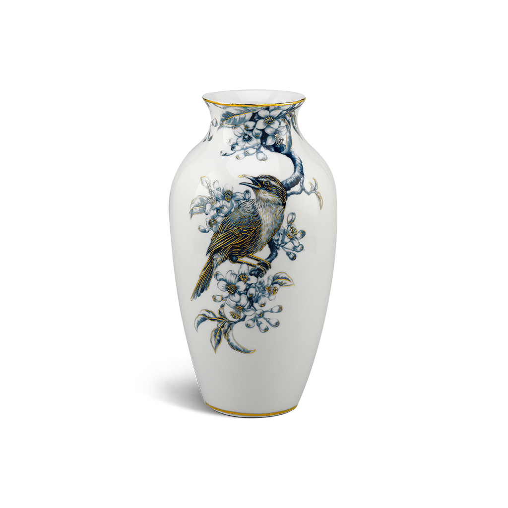 Bình hoa 27 cm - Họa Mi & Hoa Bưởi