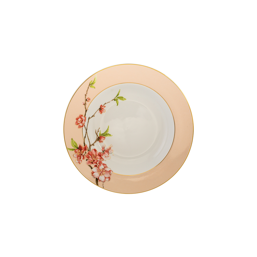 Dĩa súp 23 cm - Camellia - Hoa Đào