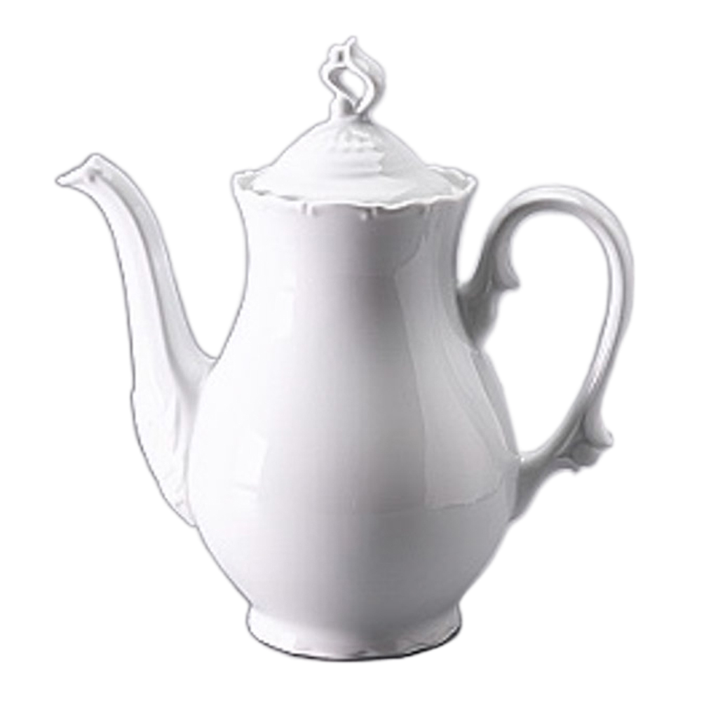 Bình trà cao 1.2 L + nắp - Royal - Trắng