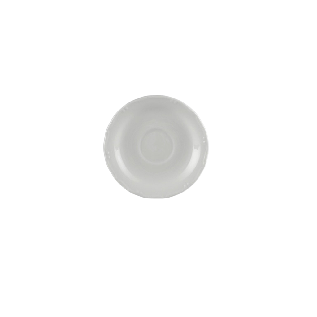 Dĩa lót 13 cm - Royal - Trắng