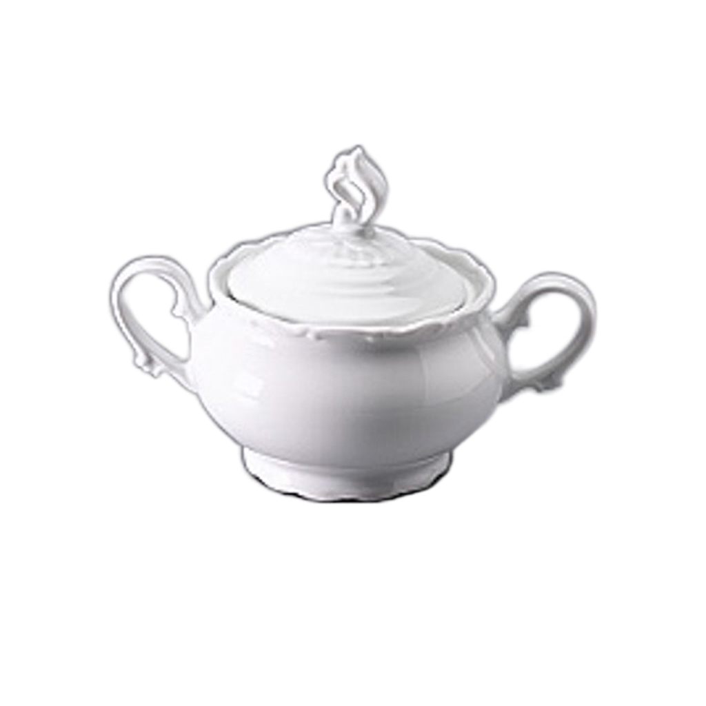 Chén đường 10 cm + nắp - Royal - Trắng