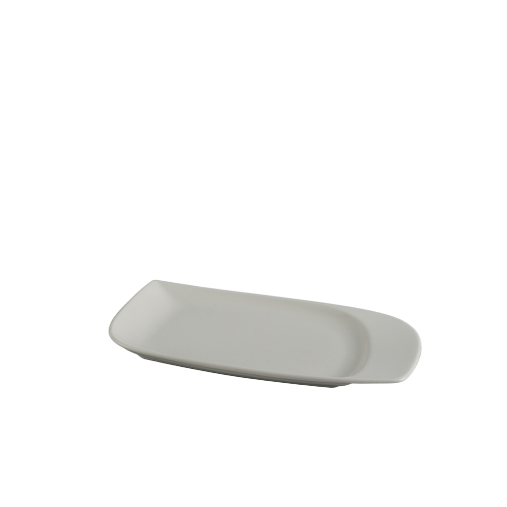 Dĩa chữ nhật 1 vành 32 x 22 cm - Anh Vũ - Trắng Ngà