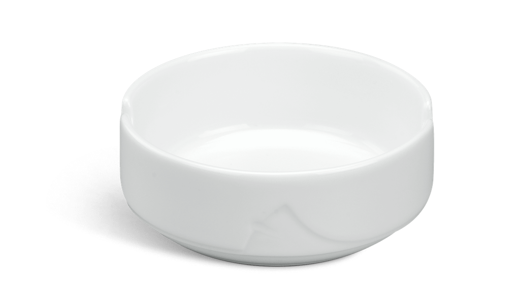 Gạt tàn 9 cm - Loa Kèn - Trắng