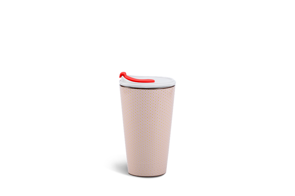 Ly sứ dưỡng sinh 0.48 L + nắp ống hút (K1) - Hive (LTC)