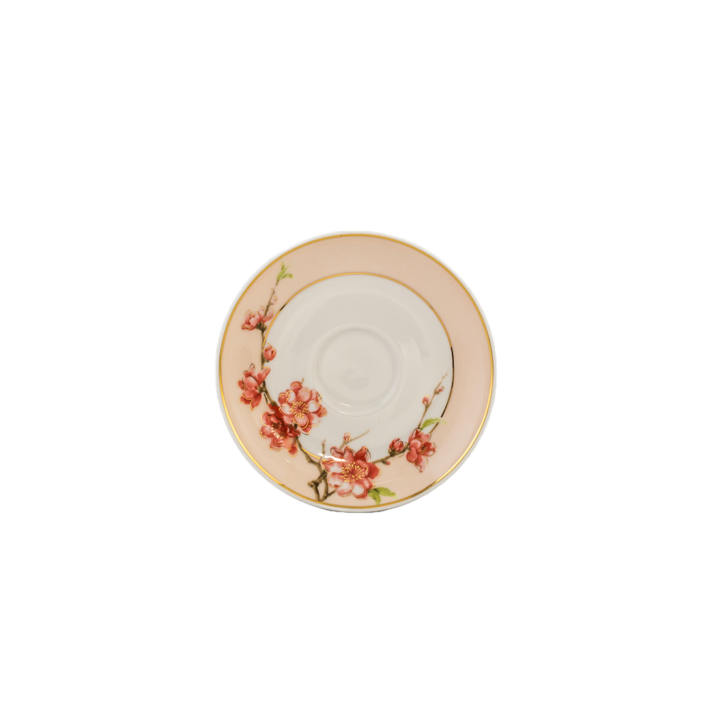 Dĩa lót tách 12.5 cm - Camellia - Hoa Đào