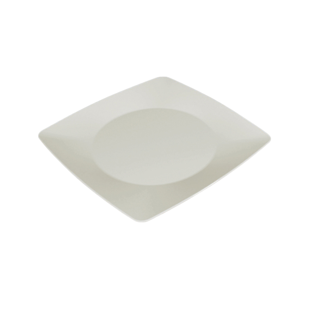 Dĩa vuông 28 cm - Gourmet - Trắng Ngà