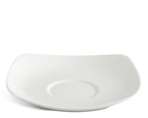 Dĩa lót chén vuông 15.5 cm - Misc Assortment - Trắng Ngà